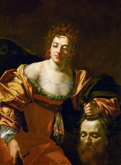 Judith und der Kopf von Holofernes von Attributed to Simon Vouet